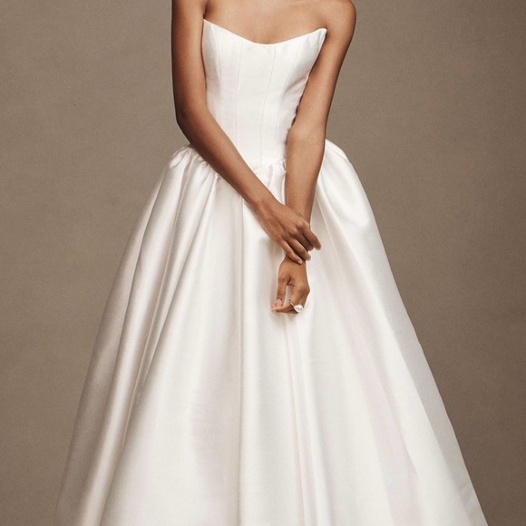 Jenny Yoo Dresses & Skirts - Anthropologie Jenny Yoo Strapless Ball Gown Wedding Dress 8